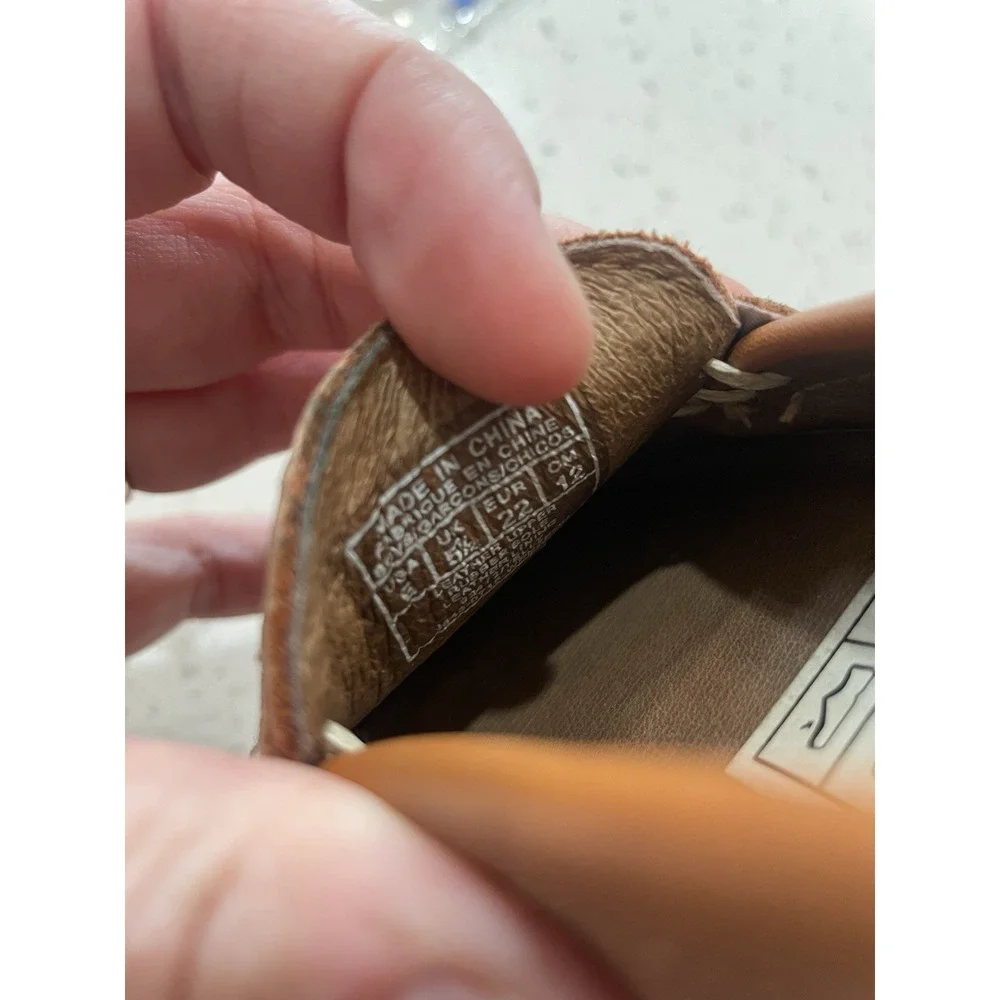 Polo Ralph Lauren leather slip